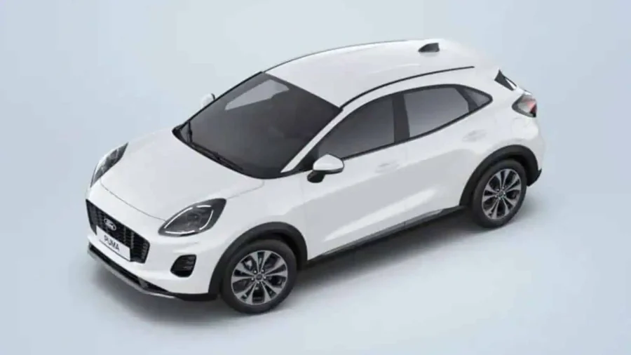 Renting Coches Ford Puma EcoBoost MHEV Titanium Blanco