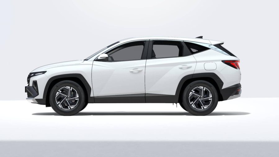 Renting Coches Hyundai Tucson 1.6T HEV AT KLASS Atlas White