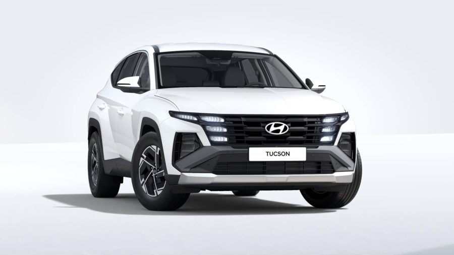 Renting Coches Hyundai Tucson 1.6T HEV AT KLASS Atlas White