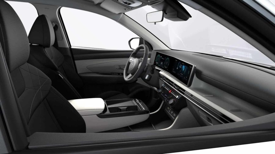 Renting Coches Hyundai Tucson 1.6T HEV AT KLASS Atlas White