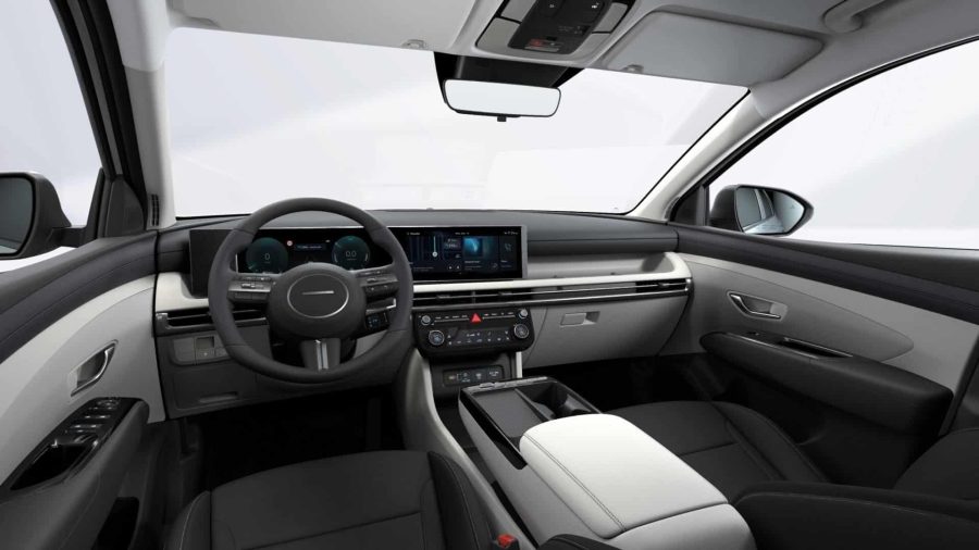 Renting Coches Hyundai Tucson 1.6T HEV AT KLASS Atlas White