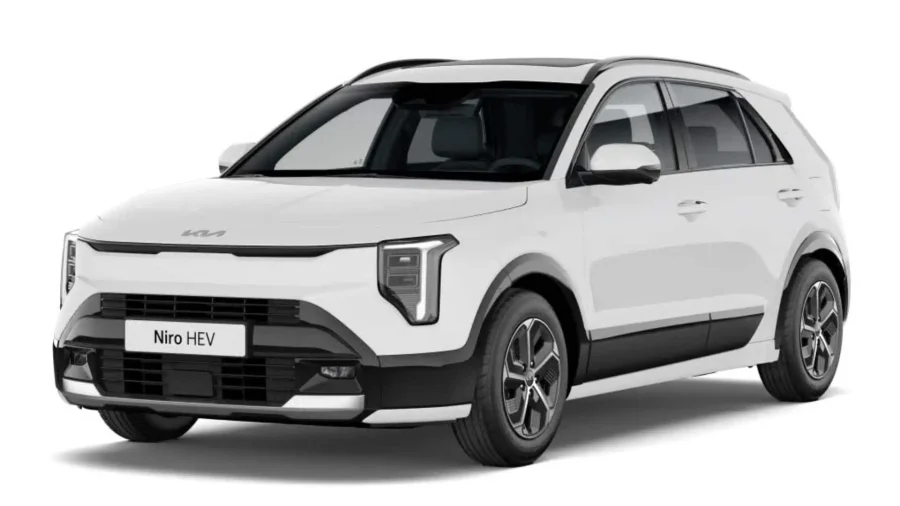 Renting Coches Kia Niro 1.6 GDi HEV Concept Clear White