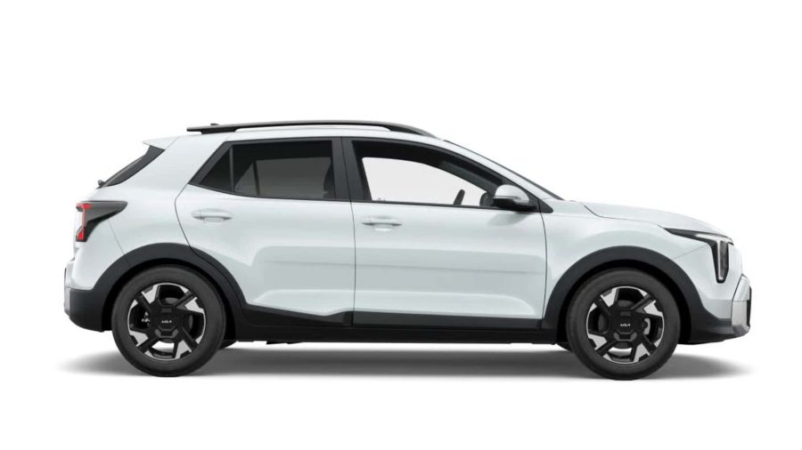 Renting Coches Kia Stonic 1.0 T-GDi MHEV Drive Snow White Pearl