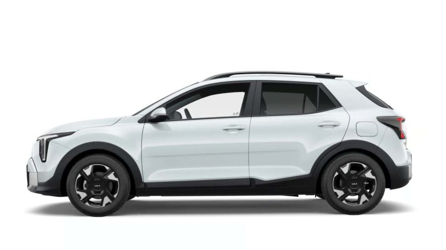 Renting Coches Kia Stonic 1.0 T-GDi MHEV Drive Snow White Pearl