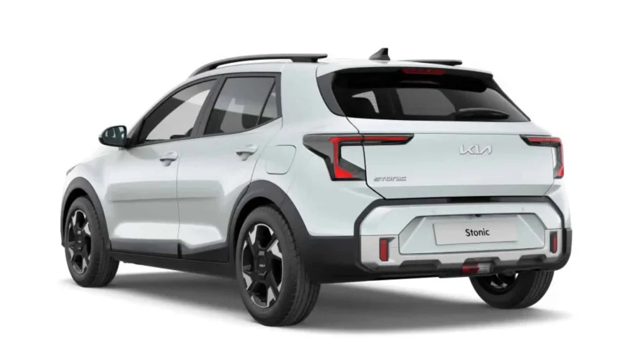 Renting Coches Kia Stonic 1.0 T-GDi MHEV Drive Snow White Pearl