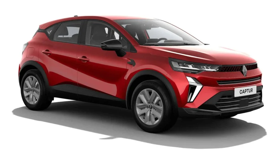 Renting Coches Renault Captur Evolution ECO-G Rojo Deseo