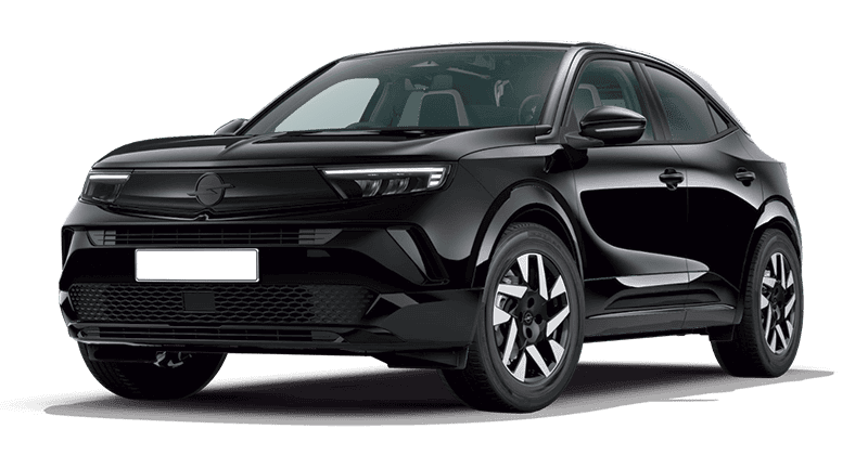 Renting Coches Opel Mokka 1.2 T XHT Hybrid eDCT6 GS Negro