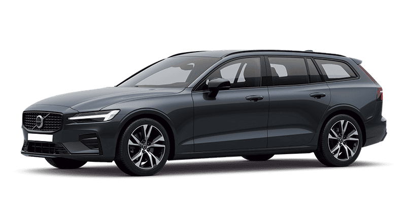 Renting Coches Volvo V60 2.0 B4 G MHEV Plus Dark Auto Denim Blue