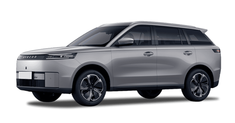 Renting Coches Jaecoo 5-BEV Exclusive Gris Fiorde, Blanco, Negro, Verde, Azul