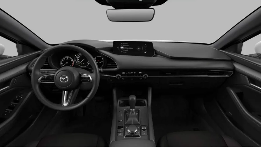 Renting Coches Mazda 3 e-SKYACTIV Automático Centre-Line Arctic White