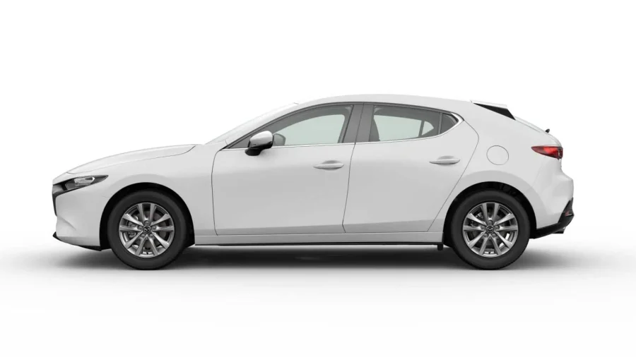 Renting Coches Mazda 3 e-SKYACTIV Automático Prime-Line Arctic White