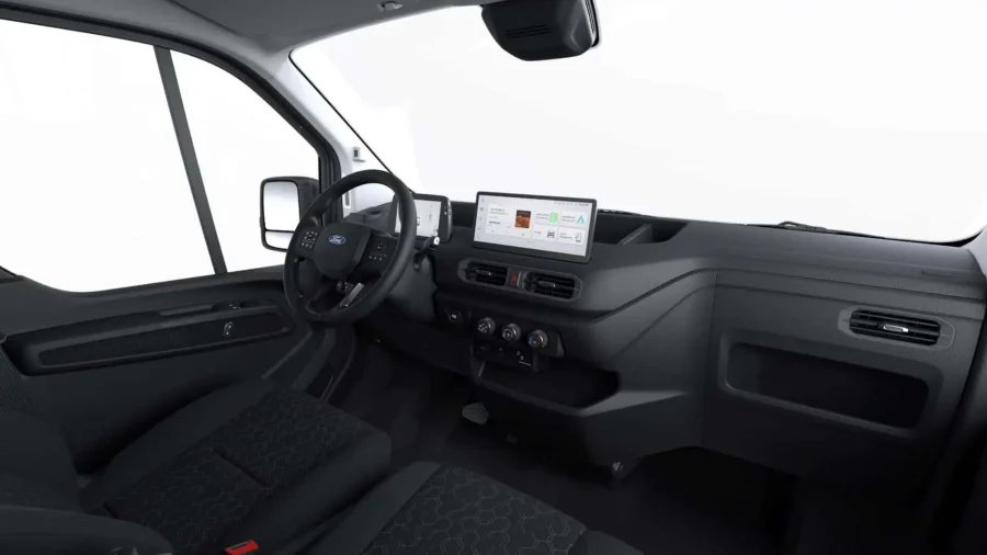 Renting Coches Ford Transit City Van 300 L1 56kWh Automática Trend Blanco