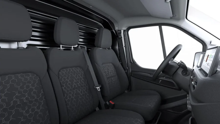 Renting Coches Ford Transit City Van 300 L1 56kWh Automática Trend Blanco
