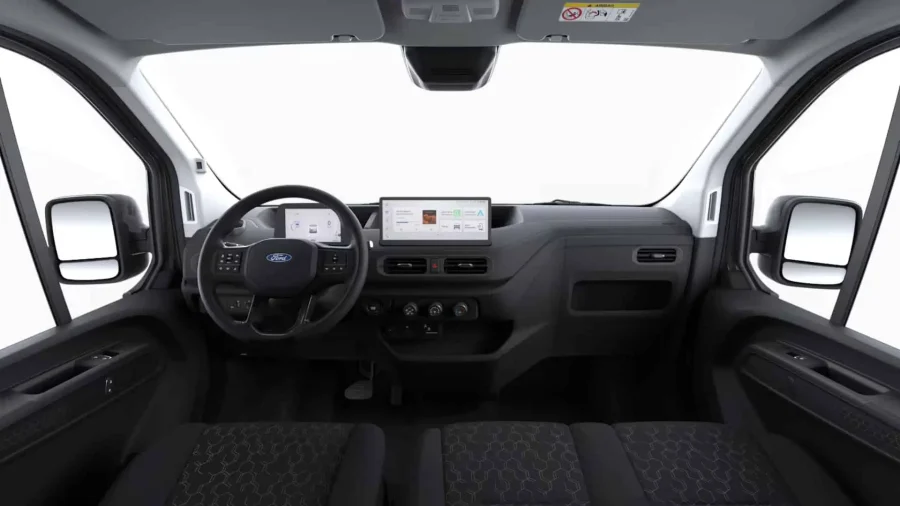 Renting Coches Ford Transit City Van 300 L1 56kWh Automática Trend Blanco