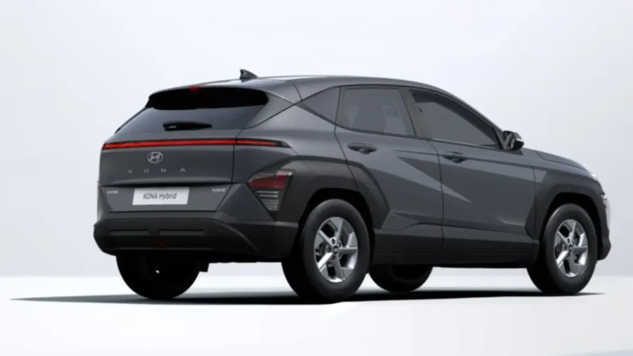 Renting Coches Hyundai Kona HEV 1.6 GDi DT Maxx Ecotronic Gray, Atlas White