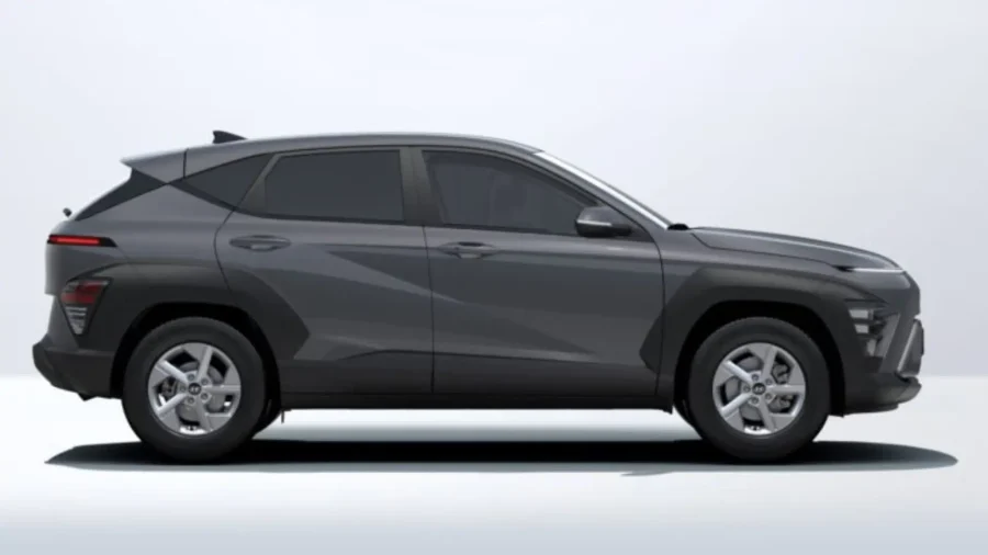 Renting Coches Hyundai Kona HEV 1.6 GDi DT Maxx Ecotronic Gray, Atlas White