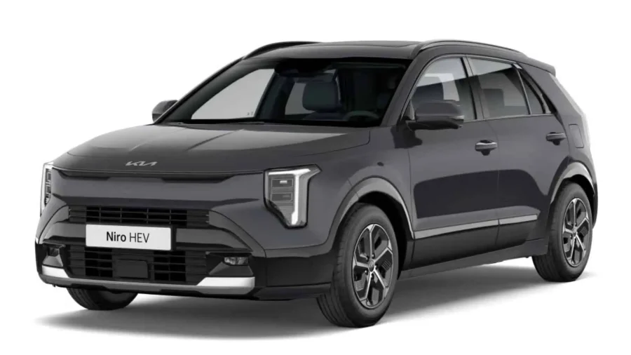 Renting Coches Kia Niro 1.6 GDi HEV 102kW Concept Interstellar Grey, Steel Gray