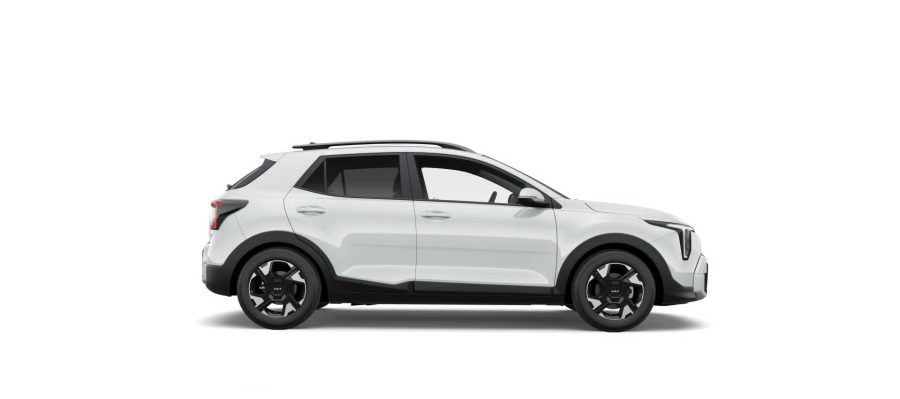 Renting Coches Kia Stonic 1.0 T-GDi MHEV Drive Clear White, Snow White