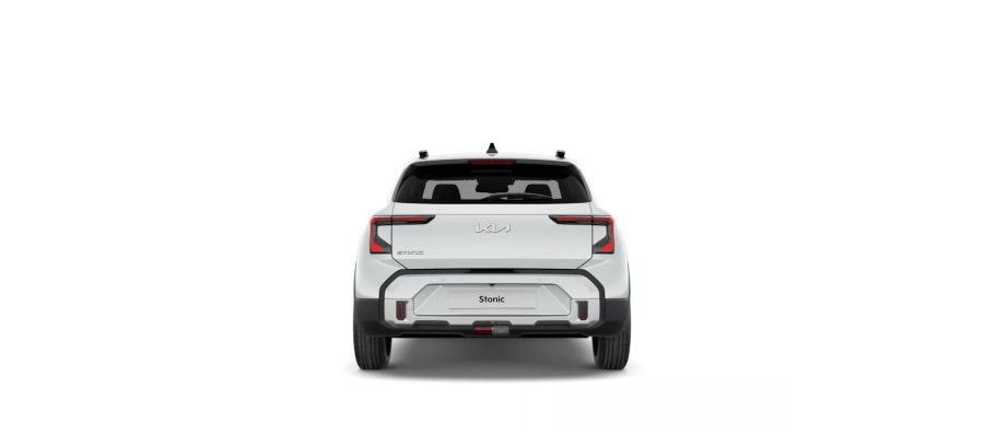 Renting Coches Kia Stonic 1.0 T-GDi MHEV Drive Clear White, Snow White