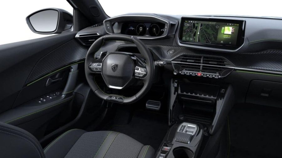 Renting Coches Peugeot 2008 GT Hybrid 145 eDCS6 Blanco Okenite