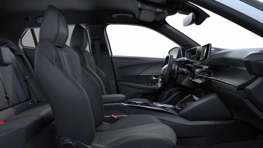 Renting Coches Peugeot 2008 GT Hybrid 145 eDCS6 Blanco Okenite