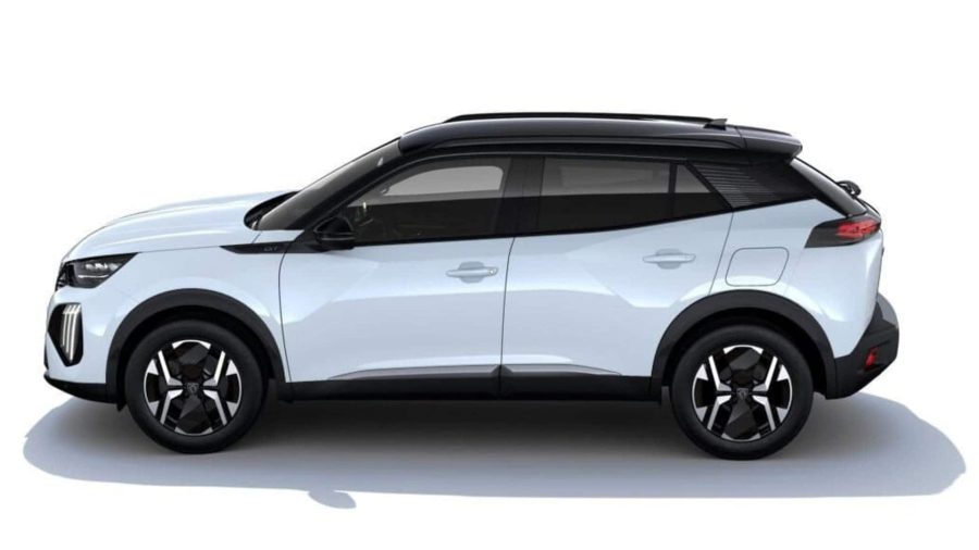 Renting Coches Peugeot 2008 GT Hybrid 145 eDCS6 Blanco Okenite