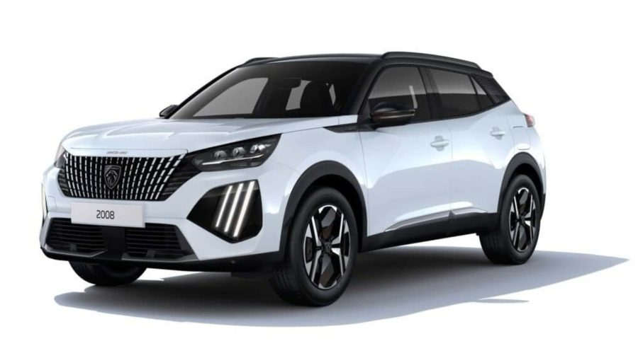 Renting Coches Peugeot 2008 GT Hybrid 145 eDCS6 Blanco Okenite