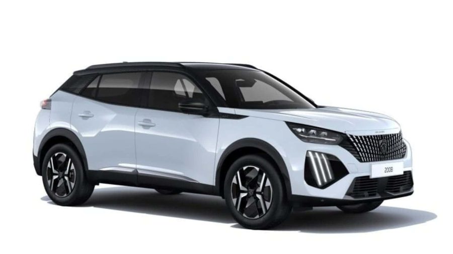 Renting Coches Peugeot 2008 GT Hybrid 145 eDCS6 Blanco Okenite