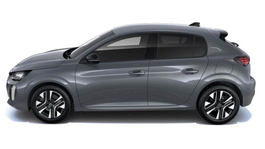 Renting Coches Peugeot 208 Allure Gasolina 100 S&S 6 Vel. Man Gris Selenium