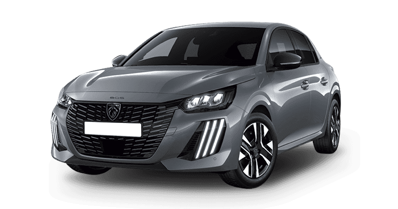 Renting Coches Peugeot 208 Allure Gasolina 100 S&S 6 Vel. Man Gris Selenium
