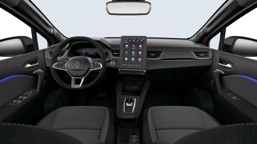 Renting Coches Renault Captur E-Tech Full Hybrid Techno Rojo Deseo