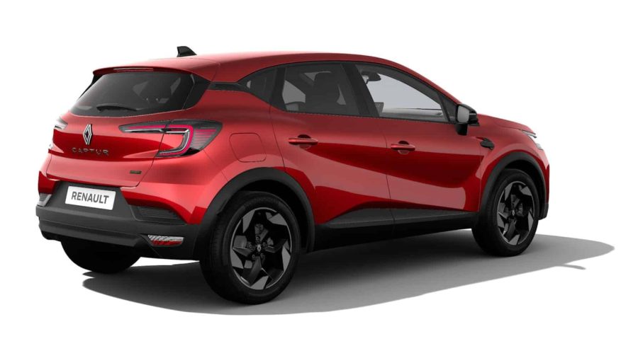 Renting Coches Renault Captur E-Tech Full Hybrid Techno Rojo Deseo