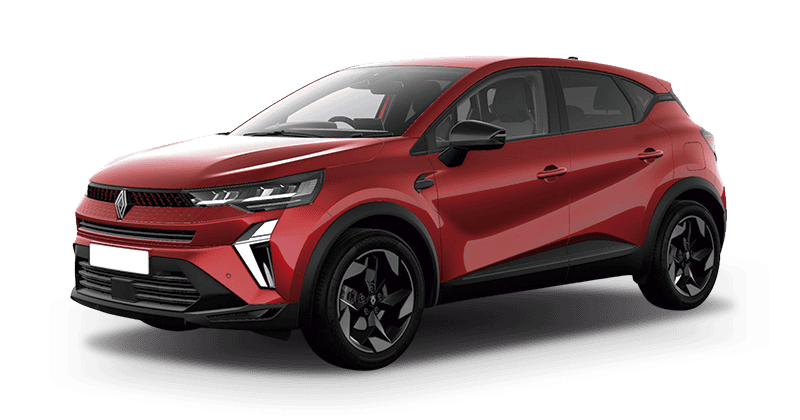 Renting Coches Renault Captur-E-Tech Full Hybrid Techno Rojo Deseo