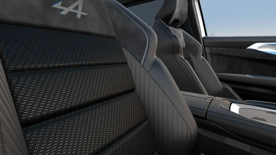 Renting Coches Renault Espace E-Tech Full Hybrid Esp. Alpine Blanco Nacarado, Gris Baltico