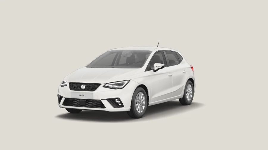 Renting Coches Seat Ibiza 1.0 TSI 85KW S&S STYLE + Blanco 