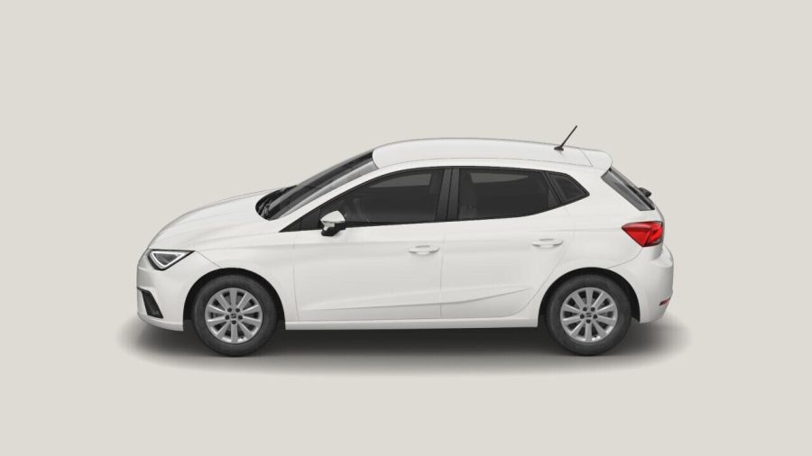 Renting Coches Seat Ibiza 1.0 TSI 85KW S&S STYLE + Blanco 