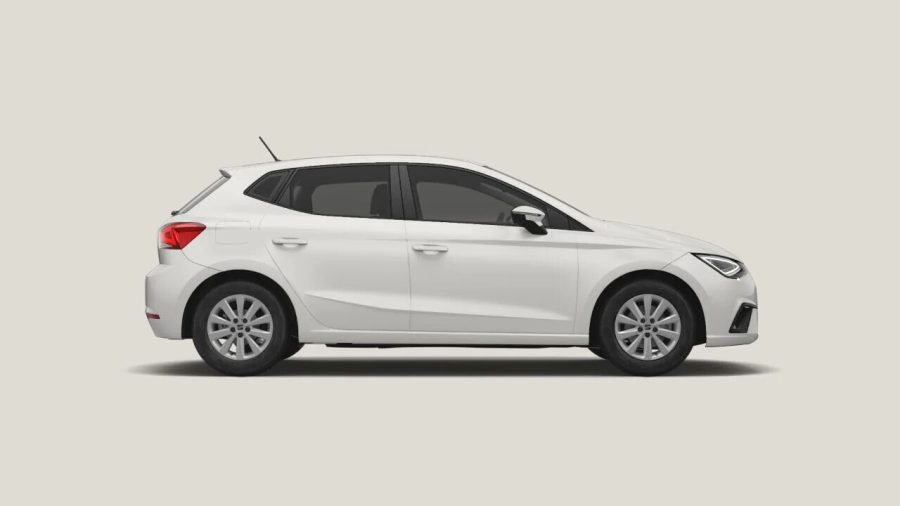 Renting Coches Seat Ibiza 1.0 TSI 85KW S&S STYLE + Blanco 