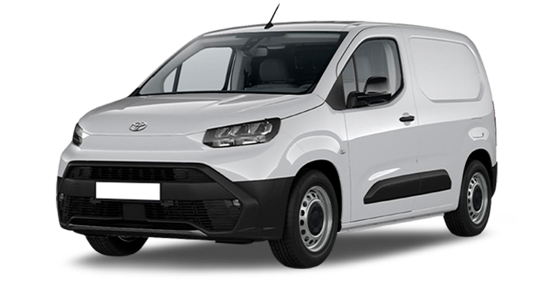 Renting Coches Toyota Proace City-VAN 50kW EV L1 GX Blanco Polar