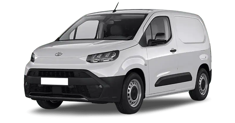 Renting Coches Toyota Proace City VAN 1.5D 75kW 6MT L1 GX Plus Blanco Polar