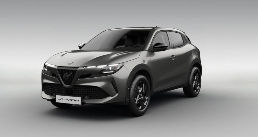 Renting Coches Alfa Romeo Junior Ibrida TI 1.2 VGT Gris arese