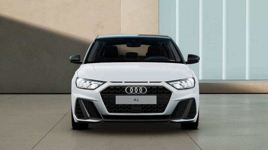Renting Coches Audi A1 Sportback 30 TFSI S tronic Adrenalin Blanco / Techo Negro, Azul Navarra / Techo Negro, Rojo / Techo Negro