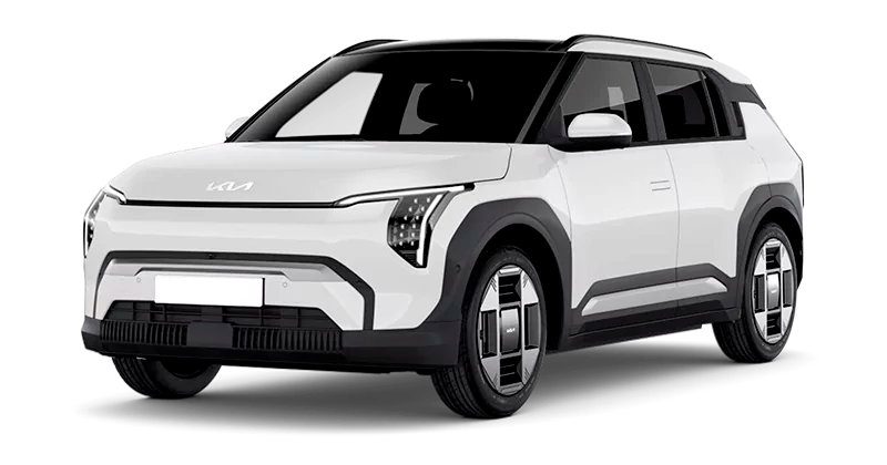 Renting Coches Kia EV3-Earth (Standard Range) Clear White, Aurora Black Pearl, Aventurine Green, Snow White Pearl