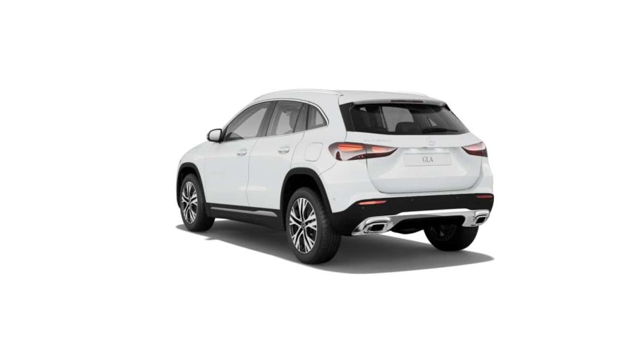 Renting Coches Mercedes Benz GLA 200d Blanco Polar, Plata High-tech, Negro Cosmos