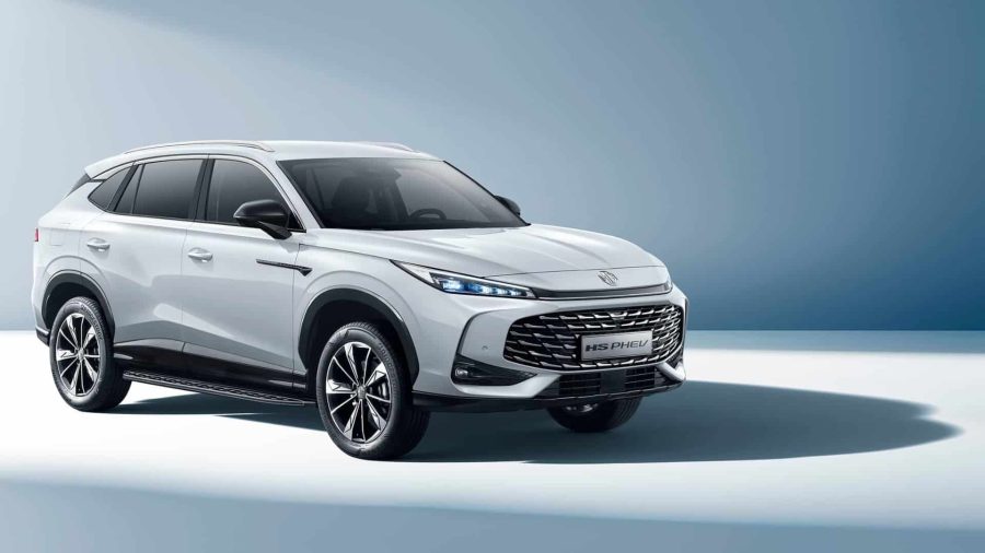 Renting Coches MG HS 1.5T PHEV Comfort Blanco, Negro