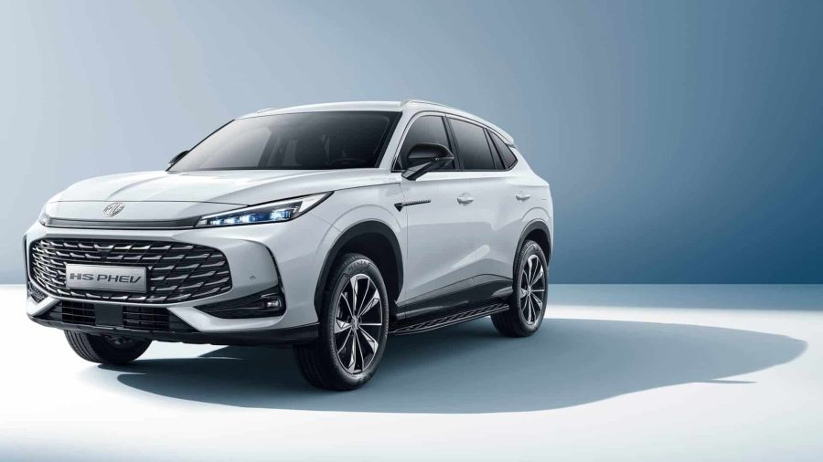 Renting Coches MG HS 1.5T PHEV Comfort Blanco, Negro