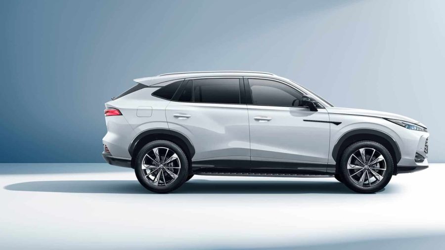 Renting Coches MG HS 1.5T PHEV Comfort Blanco, Negro