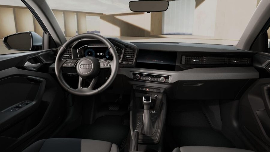 Renting Coches Audi A1 Sportback 30 TFSI S tronic Adrenalin Blanco / Techo Negro, Azul Navarra / Techo Negro, Rojo / Techo Negro