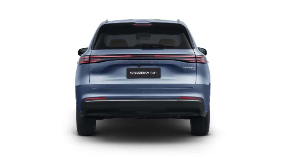 Renting Coches Geely STARRAY EM-i Max+ PHEV 218CV Azul Glaciar, Negro, Gris Grafito, Plata