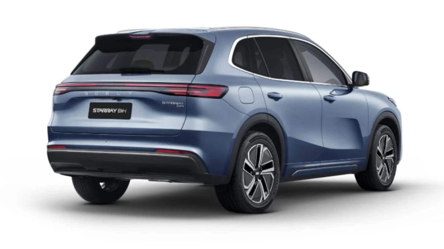 Renting Coches Geely STARRAY EM-i Max+ PHEV 218CV Azul Glaciar, Negro, Gris Grafito, Plata