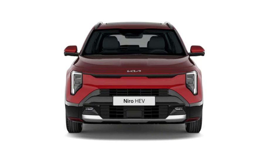 Renting Coches Kia Niro HEV Drive Runway Red, Clear White, Steel Gray, Interstellar Grey, Black
